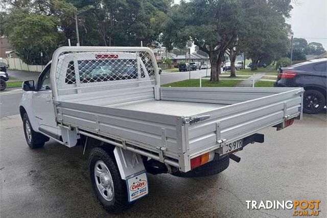 2016 HOLDEN COLORADO LS RG CAB CHASSIS