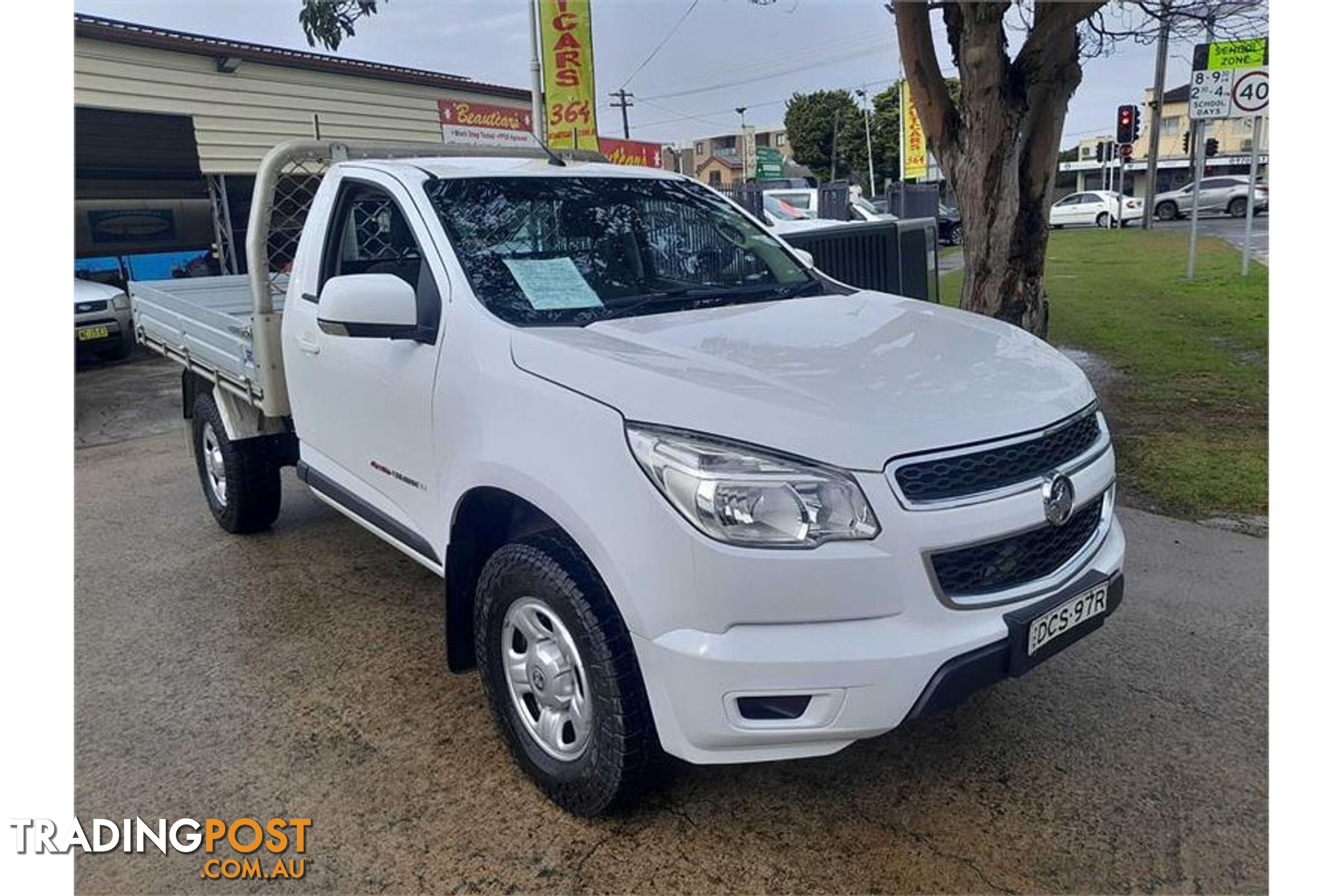 2016 HOLDEN COLORADO LS RG CAB CHASSIS