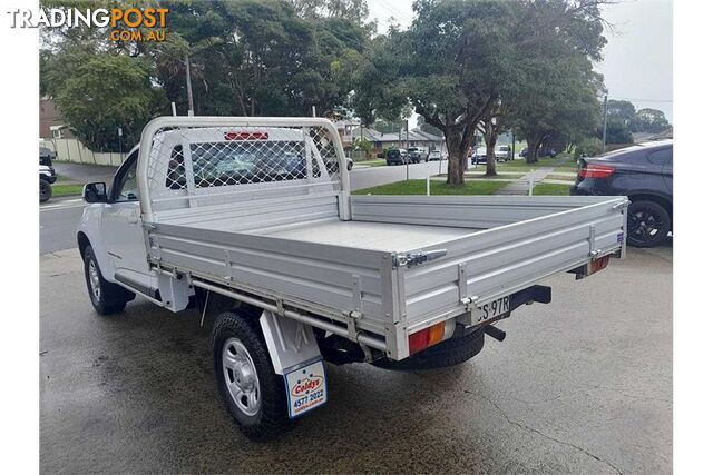 2016 HOLDEN COLORADO LS RG CAB CHASSIS