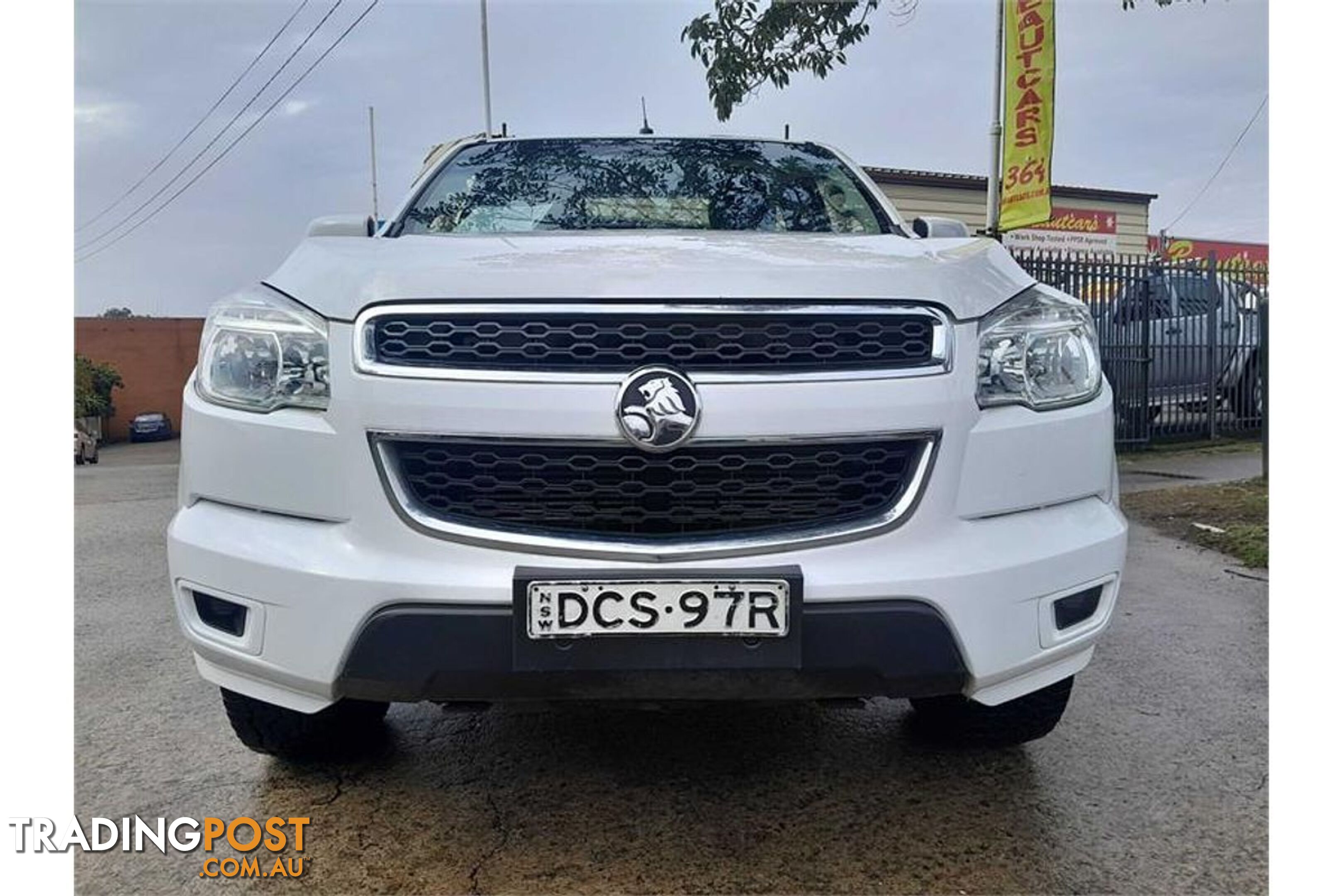 2016 HOLDEN COLORADO LS RG CAB CHASSIS