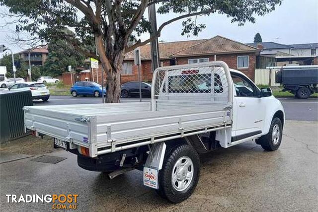 2016 HOLDEN COLORADO LS RG CAB CHASSIS