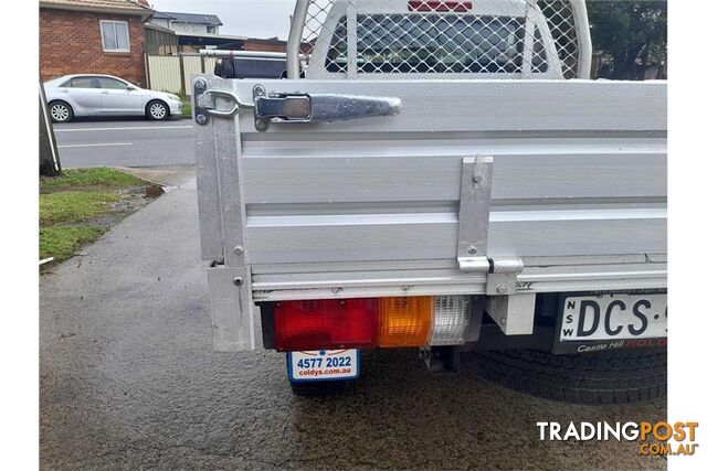 2016 HOLDEN COLORADO LS RG CAB CHASSIS