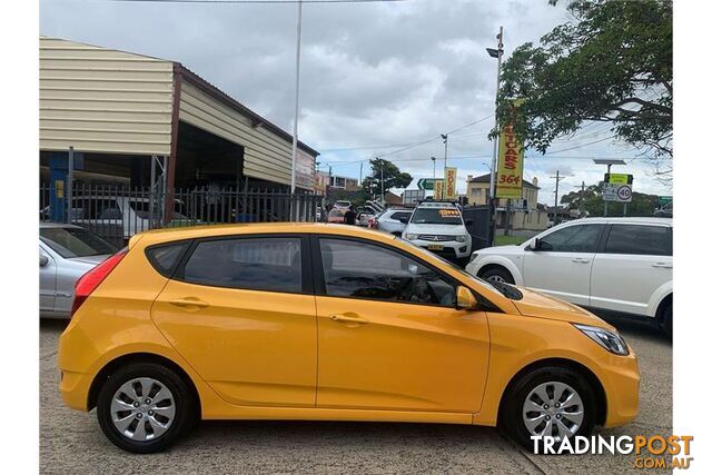 2015 HYUNDAI ACCENT ACTIVE RB3 HATCHBACK