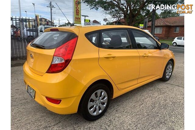 2015 HYUNDAI ACCENT ACTIVE RB3 HATCHBACK