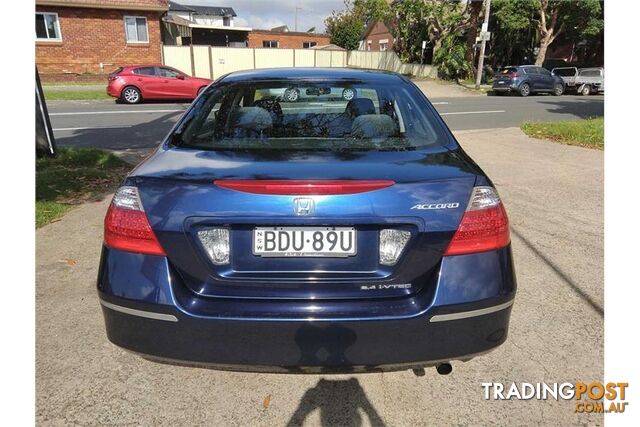 2007 HONDA ACCORD VTI 7TH GEN SEDAN