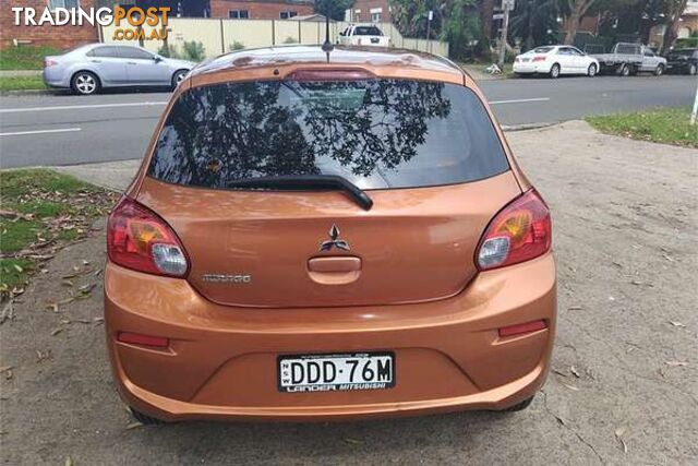 2016 MITSUBISHI MIRAGE ES LA HATCHBACK