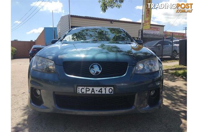 2011 HOLDEN COMMODORE SV6 VE SERIES II SEDAN