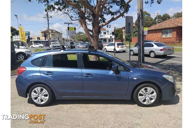 2012 SUBARU IMPREZA 2.0I G4 HATCHBACK