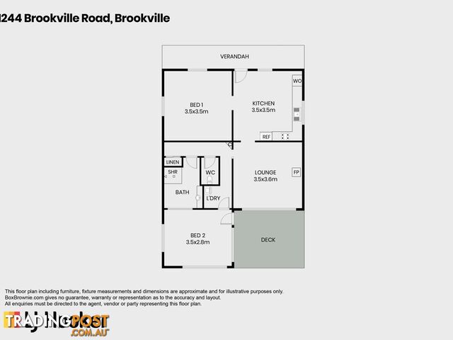 1244 Brookville Road BROOKVILLE VIC 3896