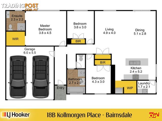 18B Kollmorgen Place BAIRNSDALE VIC 3875