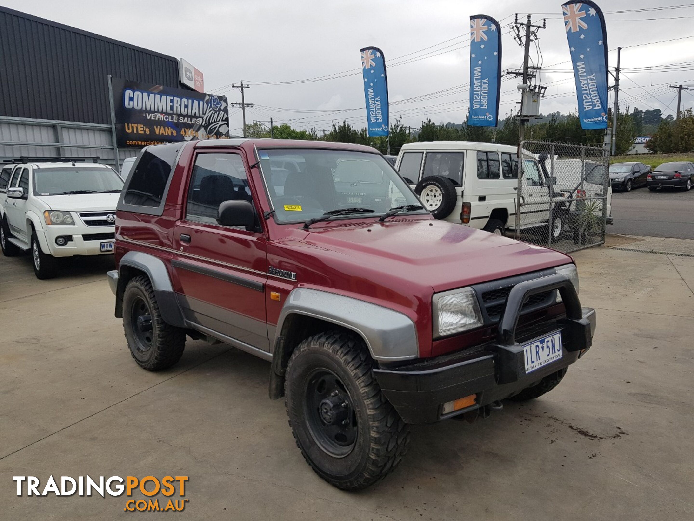 1995 DAIHATSU FEROZA SX II (4x4) 2D HARDTOP