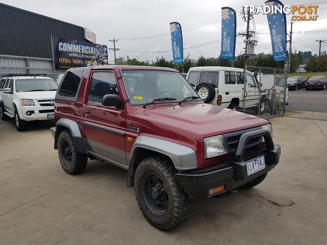 1995 DAIHATSU FEROZA SX II (4x4) 2D HARDTOP