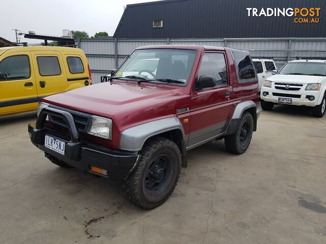 1995 DAIHATSU FEROZA SX II (4x4) 2D HARDTOP