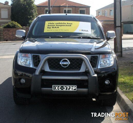 2014 NISSAN NAVARA ST TITANIUM EDITION (4X4) D40 UTE TRAY