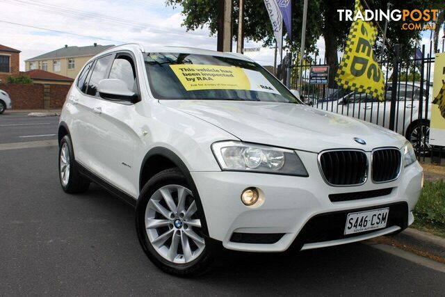 2013 BMW X3 XDRIVE 20D F25 MY13 SUV, 4 DOORS, 5 SEATS