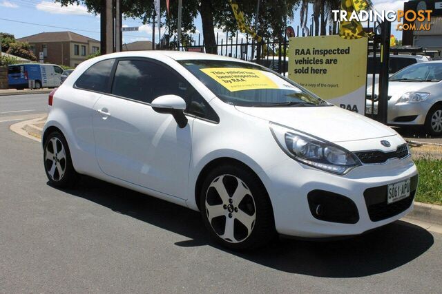 2012 KIA RIO SLS UB MY13 HATCH, 3 DOORS, 5 SEATS