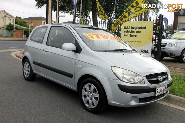 2009 HYUNDAI GETZ S TB MY09 HATCH, 3 DOORS, 5 SEATS