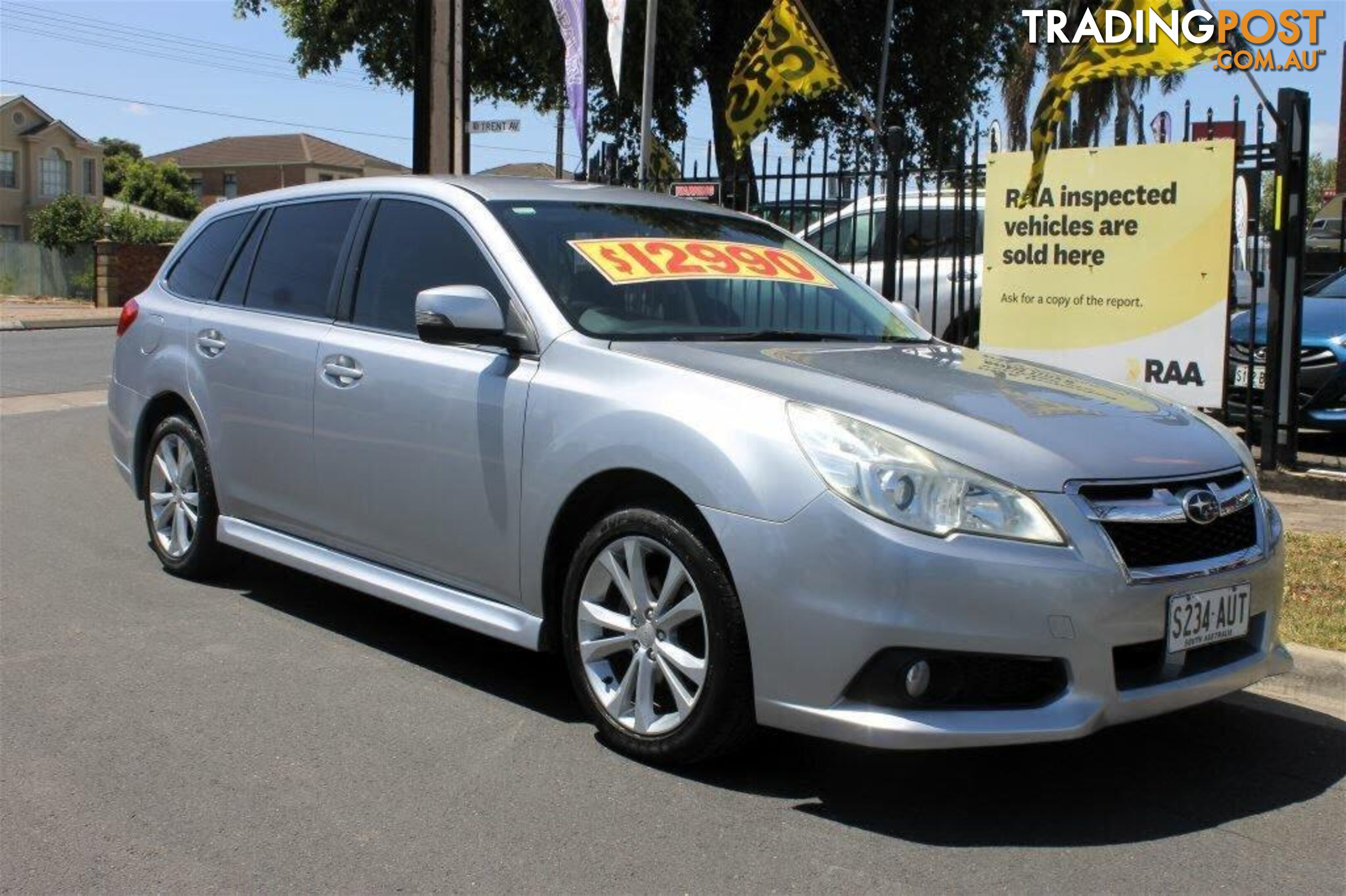 2012 SUBARU LIBERTY 2.5I MY13 WAGON, 4 DOORS, 5 SEATS