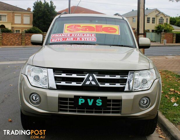 2012 MITSUBISHI PAJERO GLS LWB (4X4) NW MY12 SUV, 4 DOORS, 7 SEATS