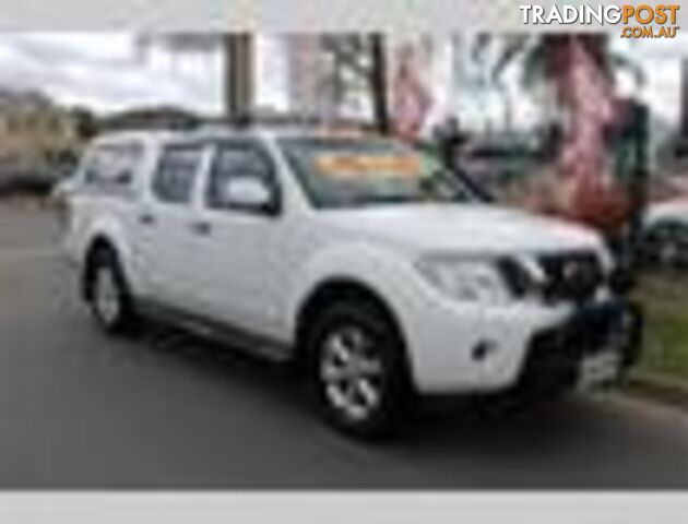 2014 NISSAN NAVARA ST (4X4) D40 MY12 UPGRADE UTE TRAY, 4 DOORS, 5 SEATS