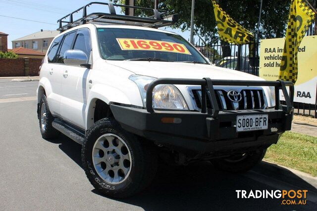 2006 TOYOTA LANDCRUISER PRADO GX (4X4) KDJ120R MY07 SUV, 4 DOORS, 8 SEATS