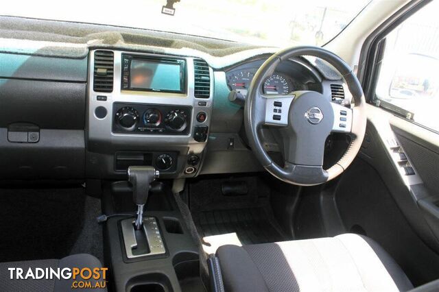 2011 NISSAN NAVARA ST (4X4) D40 UTE TRAY, 4 DOORS, 5 SEATS