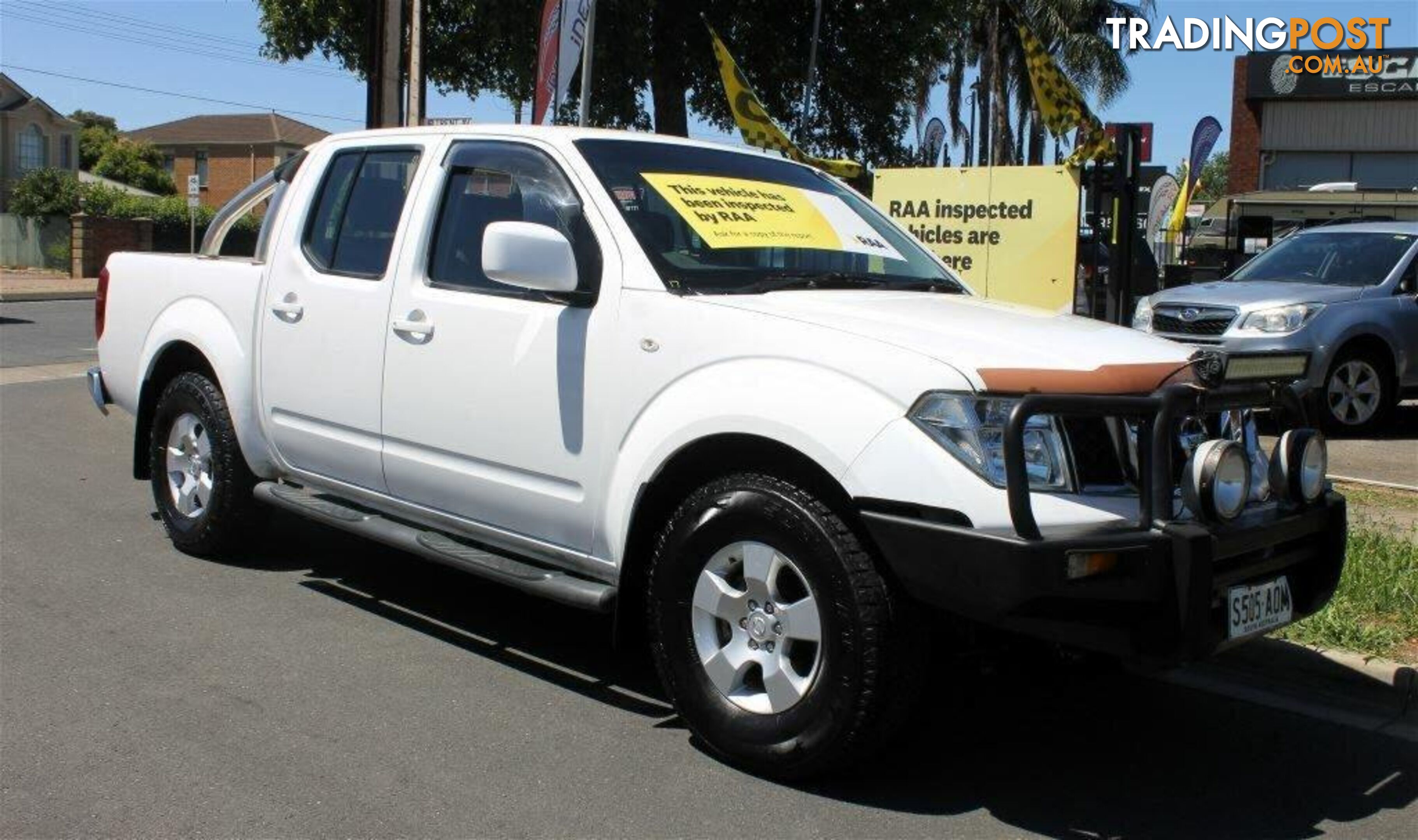 2011 NISSAN NAVARA ST (4X4) D40 UTE TRAY, 4 DOORS, 5 SEATS