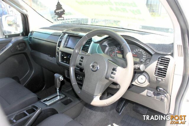 2011 NISSAN NAVARA ST (4X4) D40 UTE TRAY, 4 DOORS, 5 SEATS