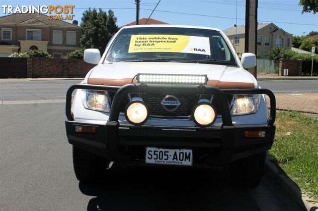 2011 NISSAN NAVARA ST (4X4) D40 UTE TRAY, 4 DOORS, 5 SEATS