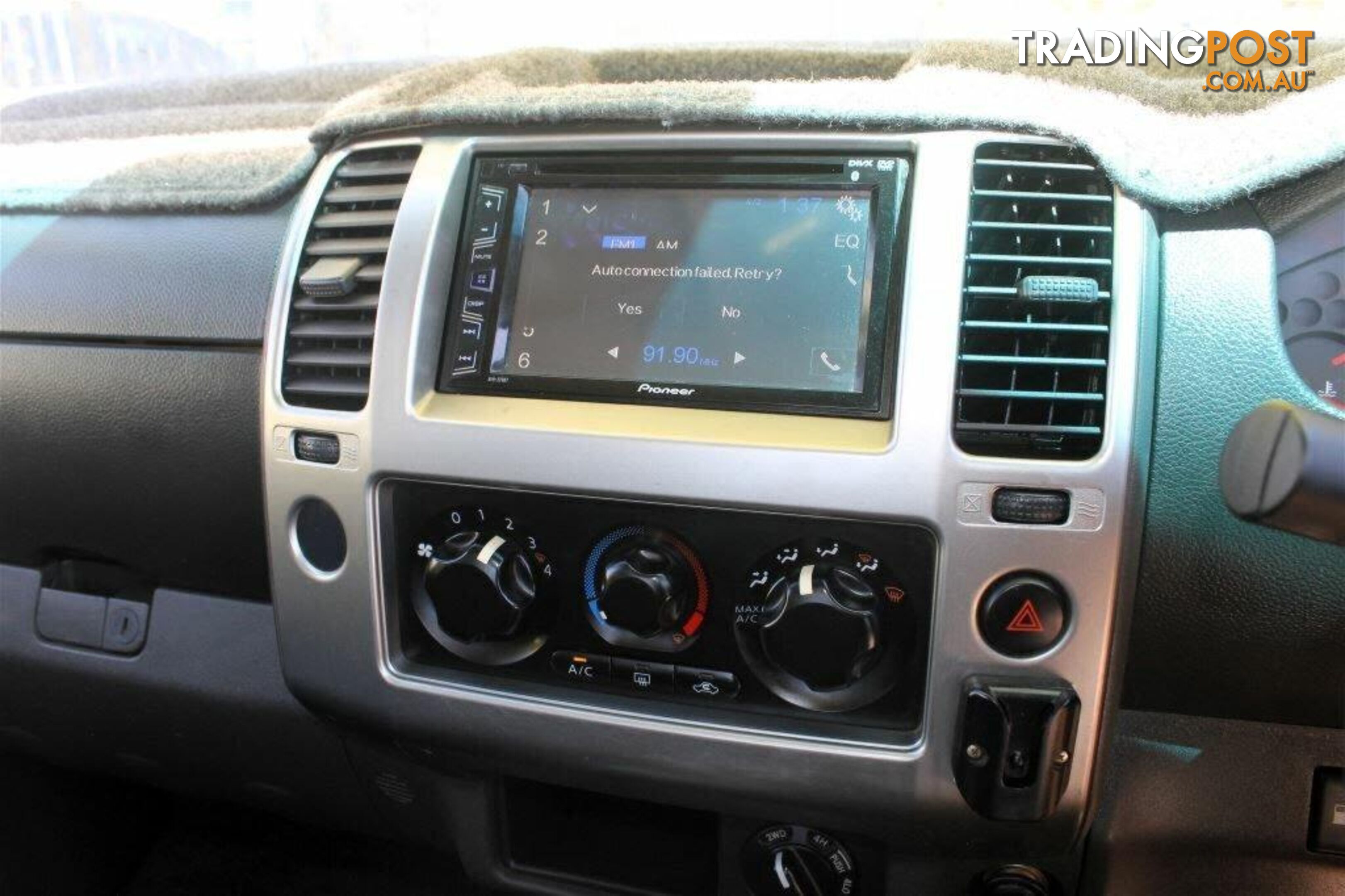 2011 NISSAN NAVARA ST (4X4) D40 UTE TRAY, 4 DOORS, 5 SEATS