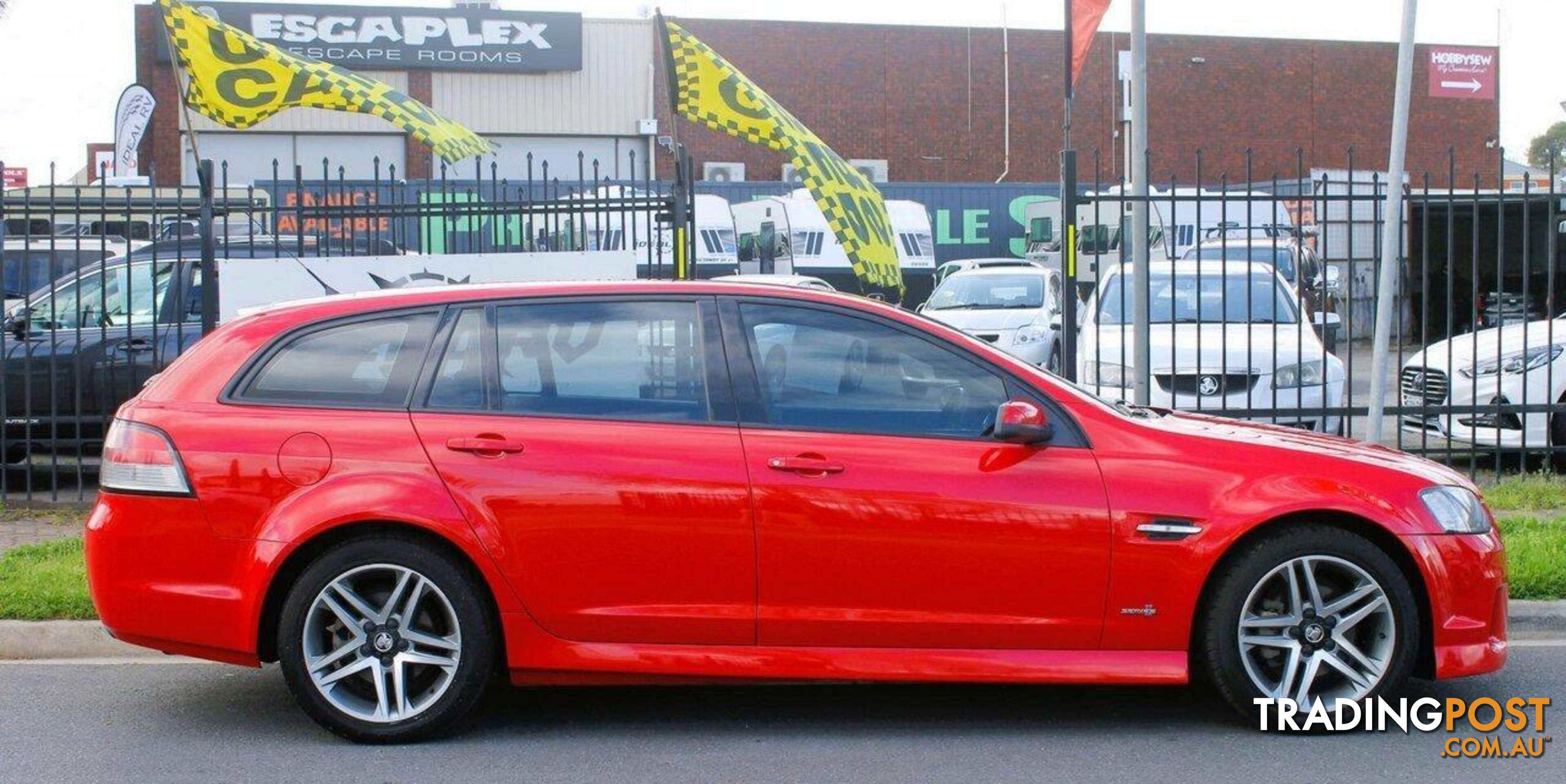 2012 HOLDEN COMMODORE SV6 VE II MY12 WAGON, 4 DOORS, 5 SEATS