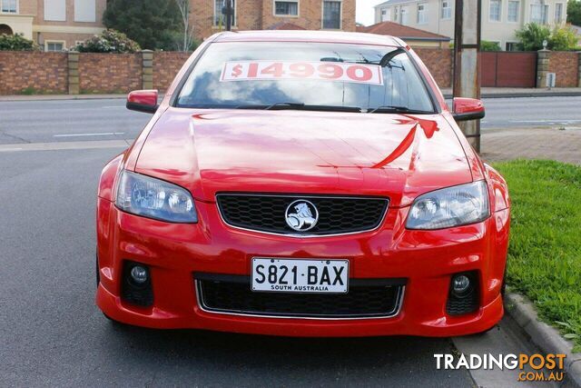 2012 HOLDEN COMMODORE SV6 VE II MY12 WAGON, 4 DOORS, 5 SEATS