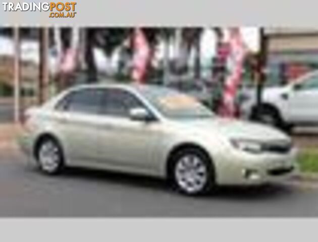 2010 SUBARU IMPREZA R (AWD) MY10 SEDAN, 4 DOORS, 5 SEATS