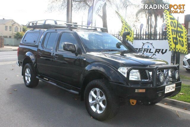 2010 NISSAN NAVARA ST (4X4) D40 UTE TRAY, 4 DOORS, 5 SEATS