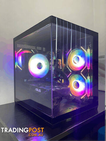 "Wraith" ARGB Fishtank Gaming PC | GTX 1060 6GB Turbo | Ryzen 5 3500 | Plug & Play - photo 1 of 3
