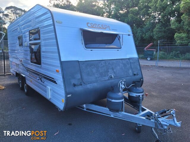 2012 CONCEPT BELMONT X12 CARAVAN 18' X 7'9 - COMBO