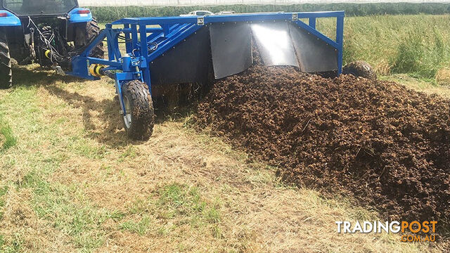 Seymour True Blue TBCT300 Compost Turner Fertilizer/Manure Spreader Fertilizer/Slurry Equip