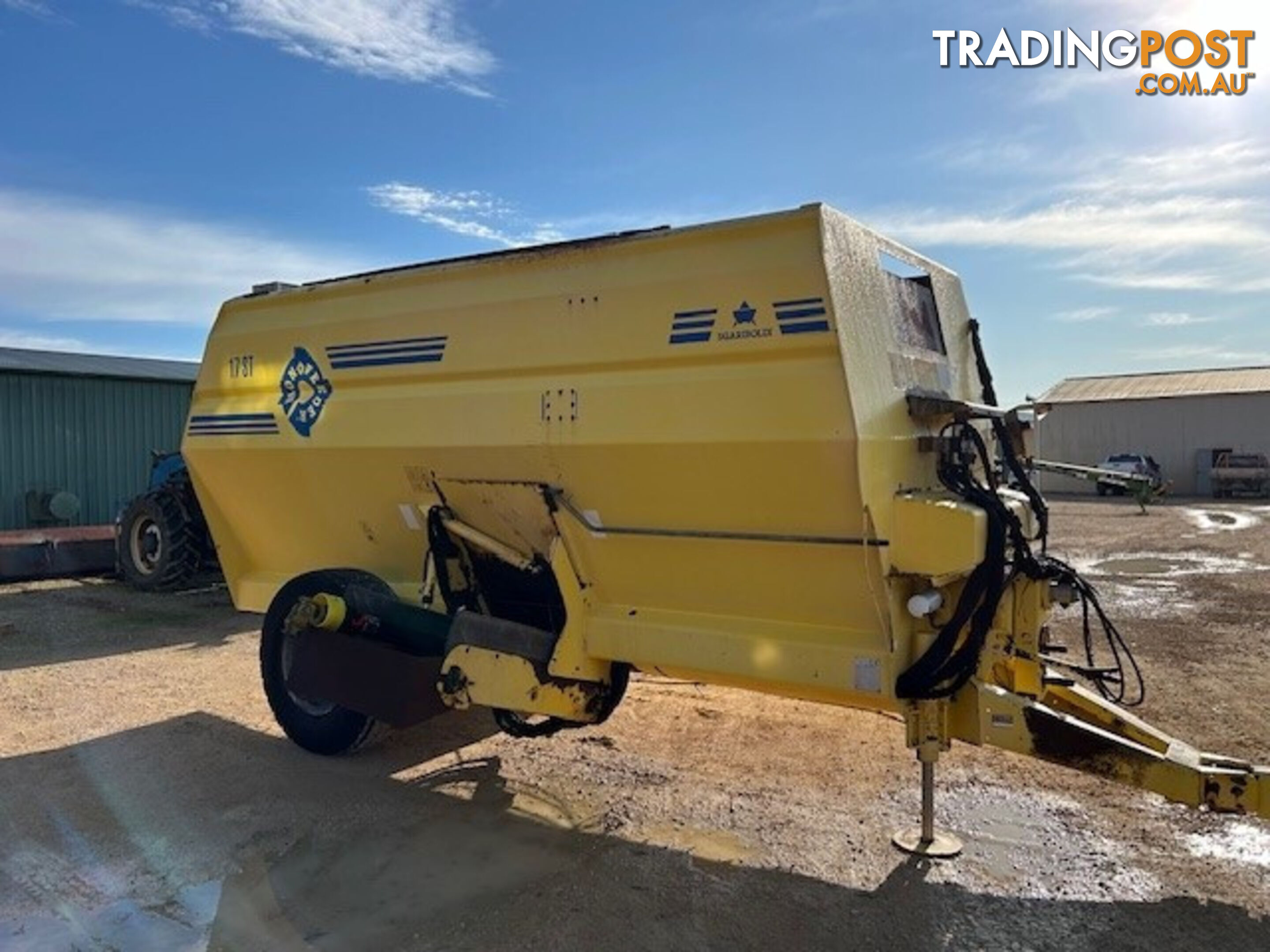 Sgariboldi 17ST Feed Mixer Hay/Forage Equip