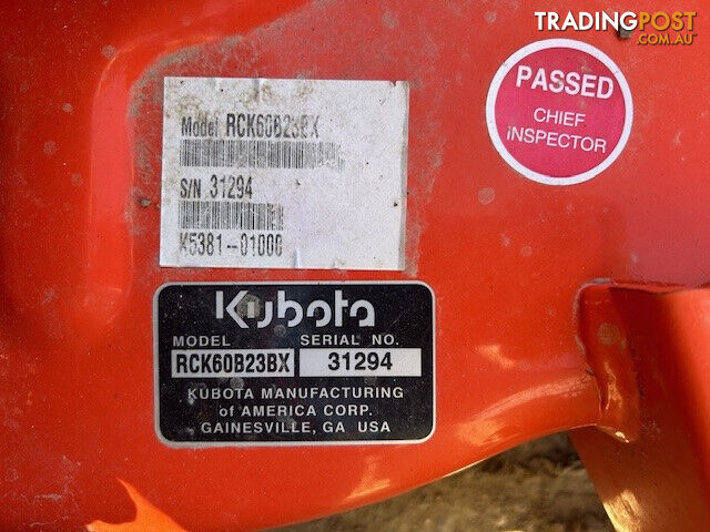 Kubota BX2660 FWA/4WD Tractor