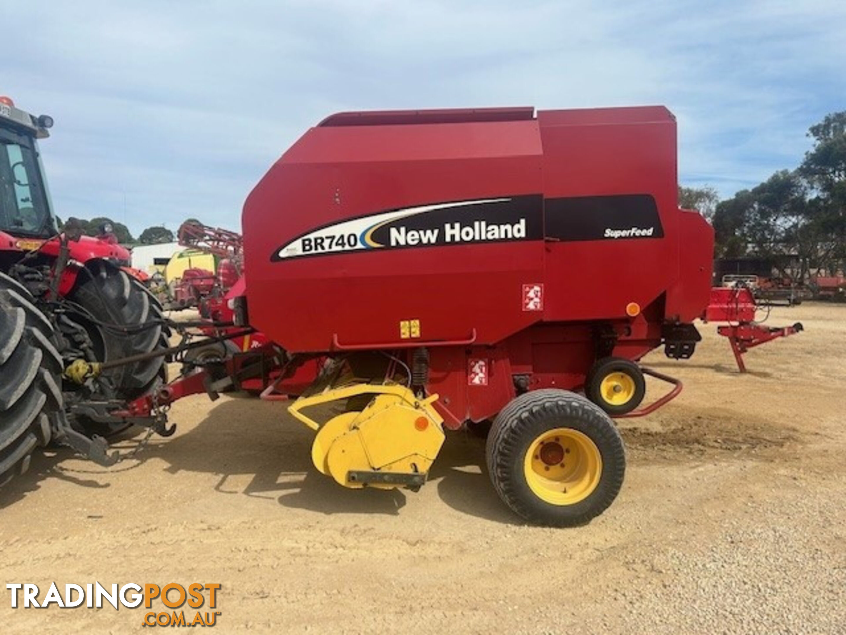 New Holland BR740 Round Baler Hay/Forage Equip