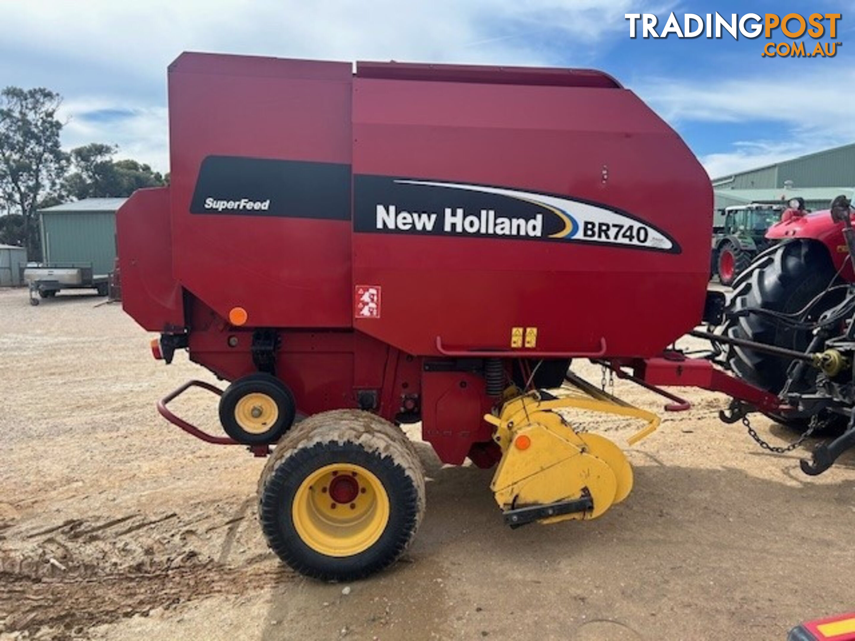 New Holland BR740 Round Baler Hay/Forage Equip