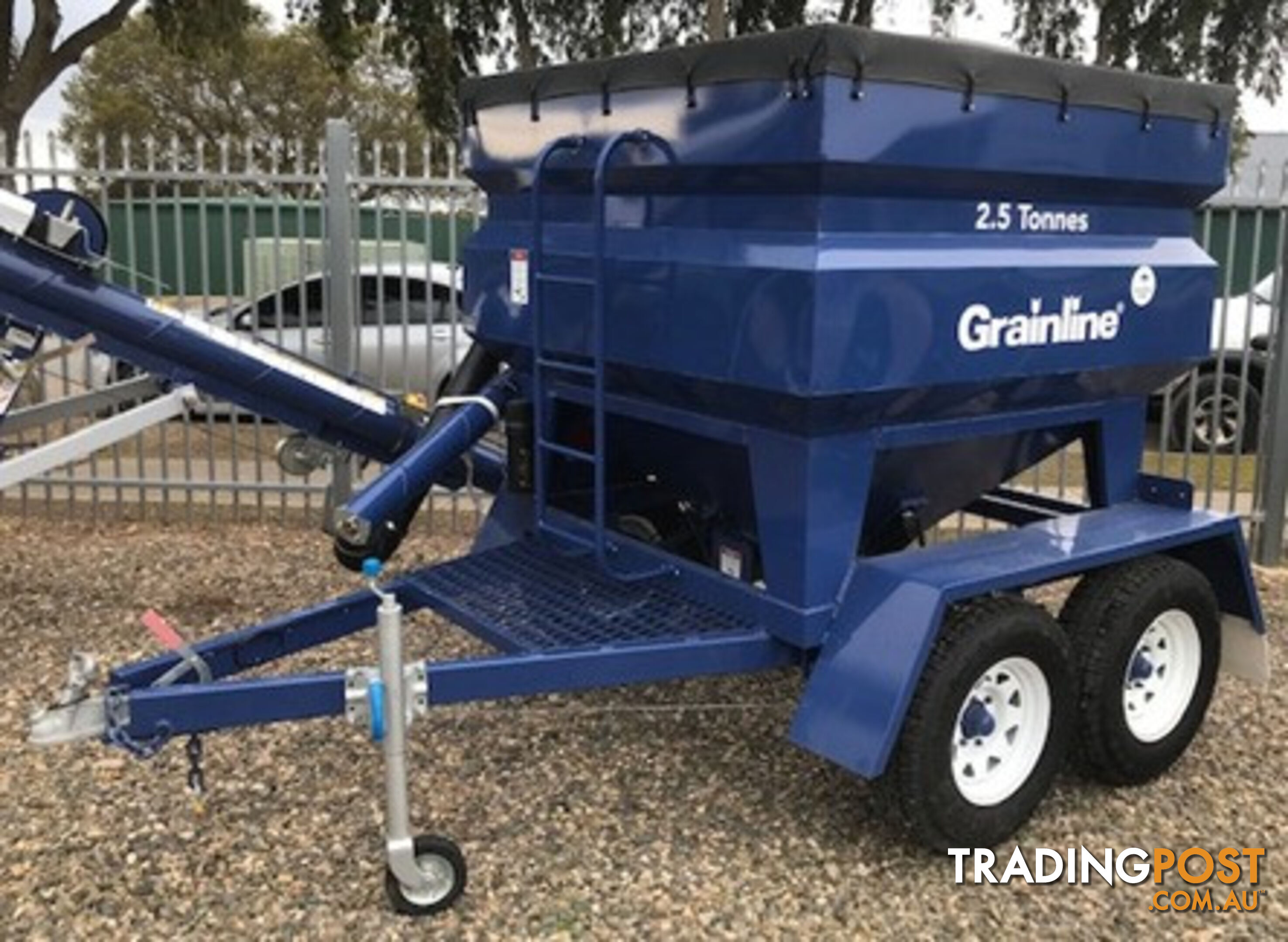 Grainline 2.5 T Feed Out Trailer Bale Wagon/Feedout Hay/Forage Equip