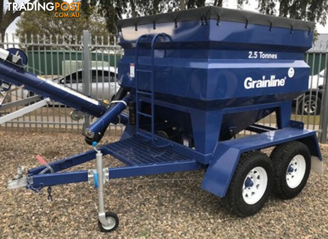 Grainline 2.5 T Feed Out Trailer Bale Wagon/Feedout Hay/Forage Equip