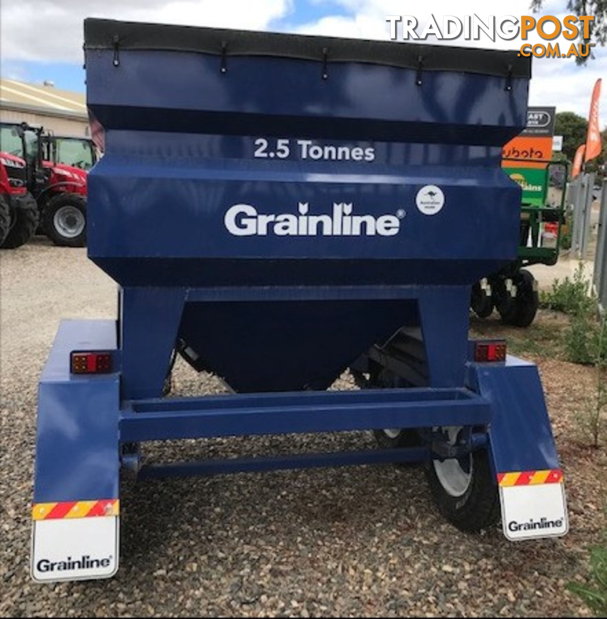 Grainline 2.5 T Feed Out Trailer Bale Wagon/Feedout Hay/Forage Equip