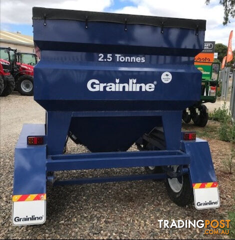 Grainline 2.5 T Feed Out Trailer Bale Wagon/Feedout Hay/Forage Equip