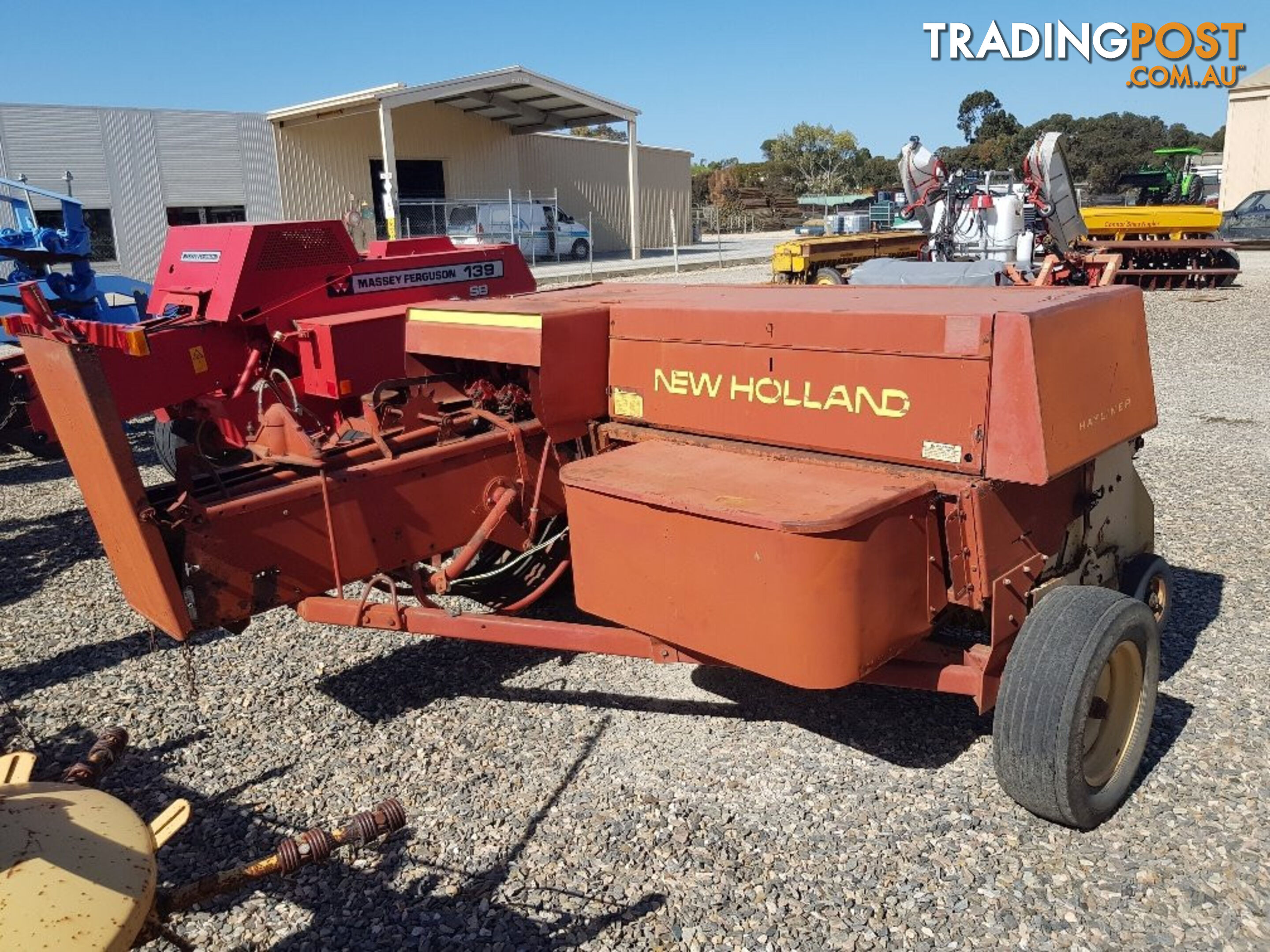 New Holland 417 Square Baler Hay/Forage Equip