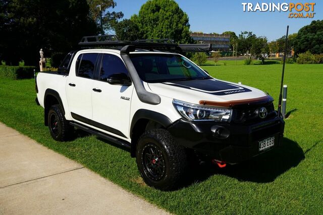 2018 Toyota Hilux Rugged X (4x4) GUN126R Ute