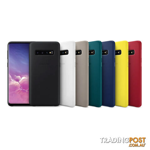 Samsung Galaxy S10 Leather Back Cover MPN: EF-VG973