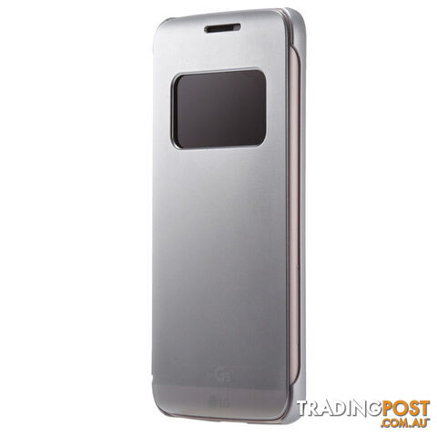 VOIA CleanUp Folio Case for LG G5 - Silver