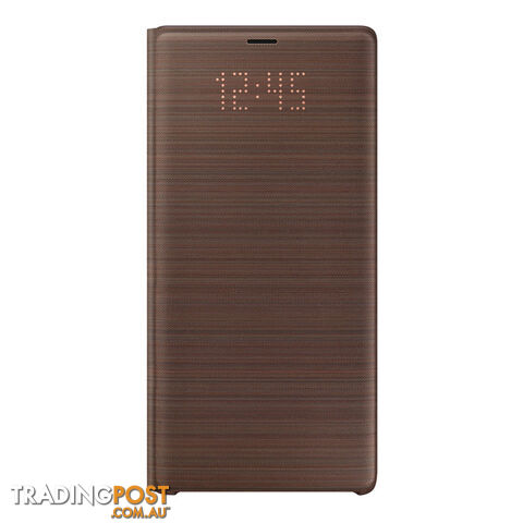 Samsung Galaxy Note 9 LED View Cover - Brown MPN: EF-NN960PAEGWW